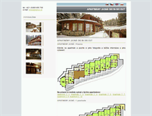 Tablet Screenshot of apartmany-jasna.sk